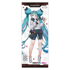 2026ver. 黒星紅白 フェイスタオル レーシングミク 初音ミク 2026年