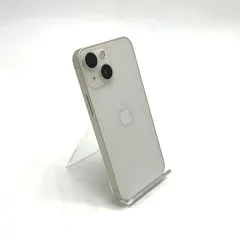 【全額返金保証】【最速発送】 iPhone 13 mini 256GB スターライト docomo 白ロム 動作確認済 77%