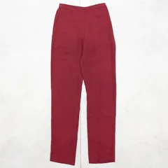 Maison Martin Margiela メゾンマルタンマルジェラ イージーパンツ スラックス ポリエステル レッド イタリア製 レディース 36 b00907のサムネイル