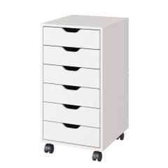 IKEA イケア ALEX アレクス 引き出しユニット 5段 ホワイト - メルカリ
