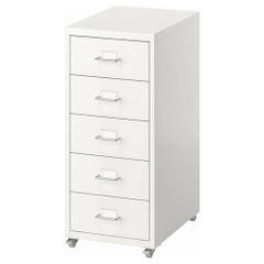 IKEA イケア 引き出しユニット キャスター付き ホワイト 28x65cm m80619903 HELMER ヘルメル