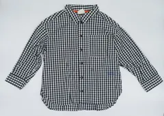 【新入荷!!】☆セット割対応☆ ブリーズ キッズ ギンガムチェック シャツ 110cm （2189）