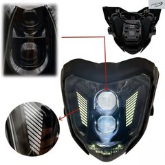 シグナスX 4型 デビルアイ LEDヘッドライト プロジェクター APP仕様