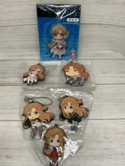 ソードアート・オンライン ラバーストラップ＆アクリルキーホルダー6個セット アスナ