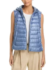 ヘルノ レディース アウター ベスト キルティング Herno Quilted Puffer Vest Light Blue ブルーのサムネイル