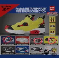 バンダイ リーボック フューリー og ガチャ 3種 (ブルーソックス オレンジ シトロン)