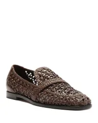 アレクサンドラバードマン レディース シューズ パンプス ローファー Alexandre Birman Womens Jane Tresse Loafer Flats Brown ブラウンのサムネイル