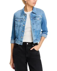 エージー レディース アウター ジャケット・ブルゾン デニム AG Crop Denim Jacket Central Coast デニムのサムネイル