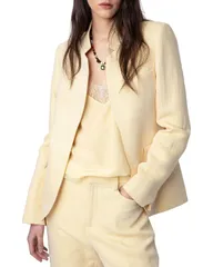 ザディグ エ ヴォルテール レディース アウター ジャケット・ブルゾン ブレザー Zadig Voltaire Very Lin Star Collar Blazer Cedraのサムネイル