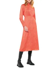 ホイッスルズ レディース トップス ワンピース プリント ミディ Whistles Pebble Spot Print Midi Dress RedMulti レッド