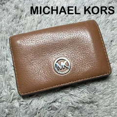 MICHAEL KORS マイケルコース 二つ折り財布 レザー ブラウン