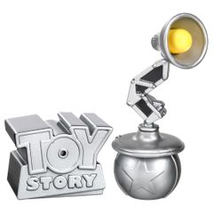 신품 타카라 토미 (TAKARA TOMY) 토이 스토리 30 주년 다이 캐스트 컬렉션 픽사 램프 & 토이 스토리 로고 메탈릭 ver.