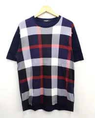 ★6201☆BLACK LABEL CRESTBRIDGE ブラックレーベル クレストブリッジ パネルクレストブリッジチェックT 51P07-606-28　L