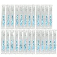 【送料無料】業務用 日本製 使い捨て粉付き歯ブラシ 個包装タイプ ×25本 セット│ホテルアメニティ
