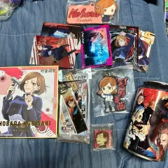 釘崎 野薔薇 グッズ まとめ (ビジュアル色紙 トレカ ミニフィギュア ミニキャット