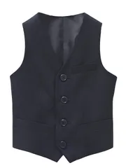 新品 [LovKin] キッズ ベスト フォーマル 子供服 スーツ 男の子 紳士服 Vネック ボーイズ ジュニア 結婚式 入学式 七五三 入園 卒業式 ベビー服 男児 洋服