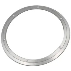 HWT ヒロワールドトレード 回転テーブル 30cm 回転台 アルミ ターンテーブル ベアリング ケーキ 卓上 円卓 回転板 回転盤 (30cm) [30cm]のサムネイル