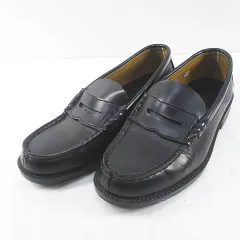 ハルタ HARUTA ARVIN アーヴィン ローファー 24.0cm ブラック 黒系 レザー調 日本製