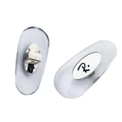 【新品】 [HiCycle2] 交換用ノーズパッドを押し込んで、レイバンRay ban RB6335 RB3549 RB4071 RB6336 RB7140 RB8415サングラスレンズキット付きサングラス修理キットに適合16mm (シルバー)