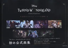 スクウェア・エニックス Disney ツイステットワンダーランド 公式ビジュアルブック カードアート&線画集 (帯付)