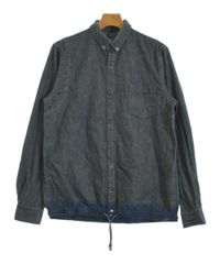 美品 sacai サカイ デニムシャツ ブルゾン ドッキング ジャケット 2 M