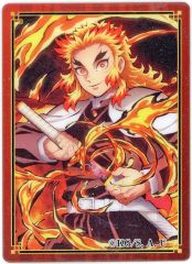 [Used] Acrylic Stand/Acrylic Panel: Kyojuro Rengoku (Sword Stance/Flame) "Demon Slayer: Kimetsu no Yaiba Noble Art Collection Kyojuro Rengoku"