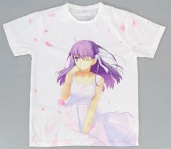 [중고] 의류 마키리 벚꽃 풀 그래픽 티셔츠 화이트 L 사이즈 [TYPE-MOON 전 Fate / stay night -15 년의 궤적 -]