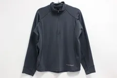 mont-bell モンベル ジオライン3Dサーマルロングスリーブジップシャツ サイズL ネイビー系 4-N100/1/NP