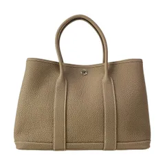 HERMES(エルメス) トートバッグ美品  ガーデンパーティTPM エトゥープ シルバー金具のサムネイル