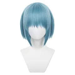Sizuuenn 魔法少女まどか☆マギカ 美樹さやか ウィッグ 耐熱 コスプレ かつら 専用ネット イベント ハロウィン 文化祭 撮影用 変装用