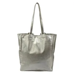 Beaure(ビュレ) トートバッグ シルバー 2WAY レザー