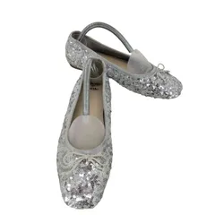 オデットエオディール Odette e Odile スパンコールフラットシューズ レディース 表記無 