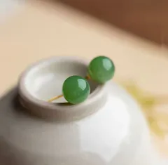 ラスト7点　翡翠　グリーン　ピアス