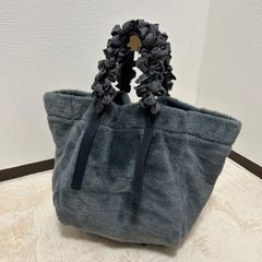 ラドロー】グレープハンドル ラフィア かごバッグ トートバッグ