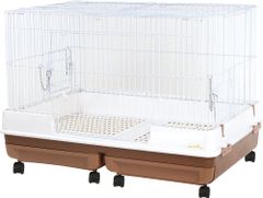 ハムスター 飼育ケージ 飼育セットケース 前開き 透明 天板開閉 地下型
