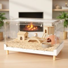 ハムスターケージ 75cm 大型 ゴールデンハムスター キンクマ 飼育