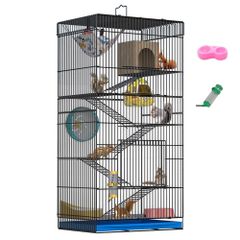 S177-64] 小動物用ケージ 6層 90cm フクロモモンガ リス - メルカリ