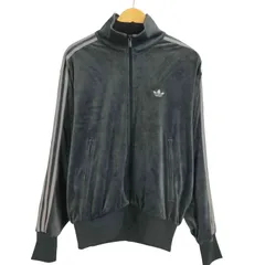 アディダス adidas FB TT VELOUR ファイヤーバード トラックトップ ベロア トラックジャケット ジャージ メンズ import：M 