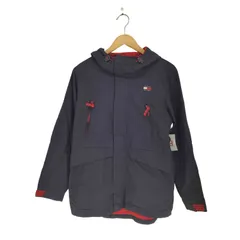 トミーヒルフィガー TOMMY HILFIGER ロゴ刺繍ナイロンジャケット メンズ  XL