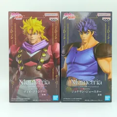 【未開封】ジョジョの奇妙な冒険 ファントムブラッド モメトリア Mometria ジョナサン・ジョースター ディオ・ブランドー フィギュア バンダイナムコ バンプレスト 2体セット まとめ売り 1部 B-8-1