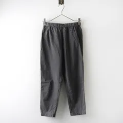 エヴァムエヴァ evam eva コットンローン イージーパンツ 1 グレー┃ボトムス カジュアル 半端丈【2400014903256】