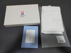 도모호른 링클 수당 타월 이마바리 타월 33 × 80cm 면 100 % 미품