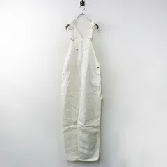 ネストローブ nest Robe 染色 リネンサロペットパンツ 2 ホワイト┃日本製 麻素材 オーバーオール【2400014908275】のサムネイル