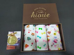hiorie 今治タオル ハンドタオル 3枚セット 日本製 未使用 ギフト