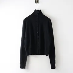 マチャット MACHATT エンパイアタートルニット ｜ブラック ハイネック カーディガン 長袖  【2400014896008】のサムネイル
