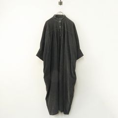 Veritecoeur ☆ラミーキャンブリックロングワンピースチャコールフリー