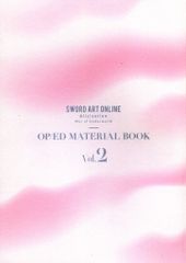 KADOKAWA 소드 아트 온라인 알리시제이션 War of Underworld OP/ED MATERIAL BOOK 2