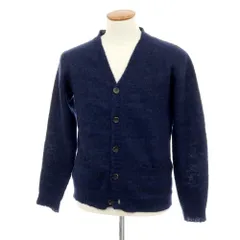 【中古】ロベルトコリーナ ROBERTO COLLINA モヘヤナイロンウール カーディガン ネイビー【サイズ46】【メンズ】のサムネイル