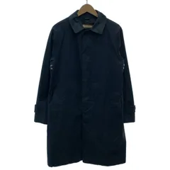 【中古】　MACKINTOSH LONDON　ステンカラーコート　ロングコート　ロング丈　無地　シングルボタン　サイドポケット　日本製　古着　/1584のサムネイル