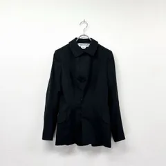 23aw 2023 COMME des GARCONS COMME des GARCONS コムコム コム デ ギャルソン フック留め ロング ジャケット ブラック サイズ XS 804-0140のサムネイル